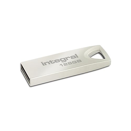 Integral Memoria USB 2.0 pendrive 128 GB ARC Pen Drive con Carcasa metálica...
