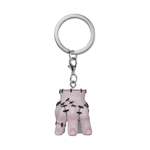 Funko Pop! Keychain: Wednesday - Thing - Merlina - Minifigura de Vinilo...