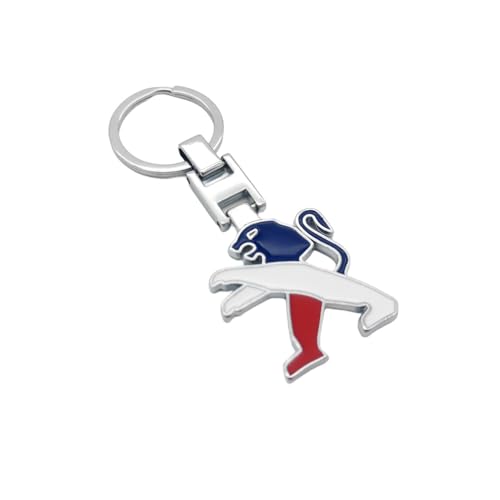 YANWENER Llavero para Peugeot 3008 III 2023-, Elegante Llavero Personalizado...