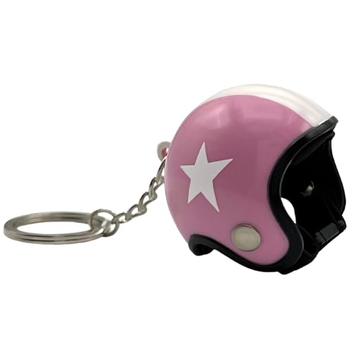 AUTOZOCO Llavero casco de Moto, Diseño de Casco de motocicleta 3D, Motero,...