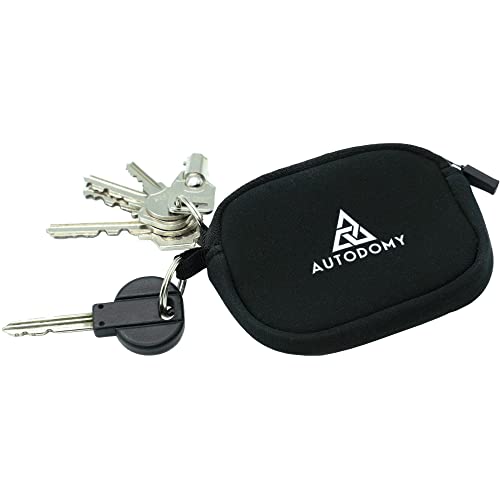 Autodomy Estuche Llavero para Moto de Neopreno con Anilla Interior y Exterior -...