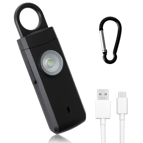 Alarma de Seguridad Personal, Dispositivo de Defensa Portátil, Llavero con...
