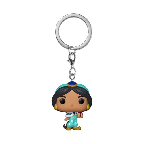 Funko Pop! Keychain: Princess Holiday - Jasmine - Disney Princesses - Princesas...