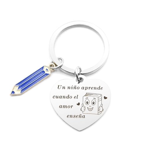 Fodfgxf Regalos Para Profesores,Regalos Profesores,Regalo Profe,Llavero,Regalo...