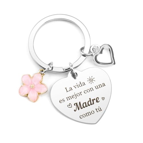 QONCV Regalo Dia de La Madre, Llaveros Madre, Regalo Madre Mama Navidad...