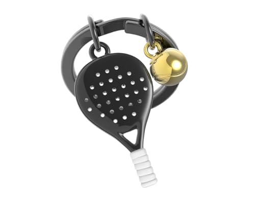 METALMORPHOSE – Llavero de metal 3D Padel – Pasión deportiva, regalo para...