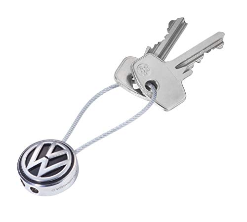 TROIKA Llavero con logotipo de Volkswagen Loop Volkswagen, esmaltado, metal...
