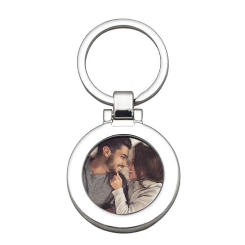 LUODAN regalos llavero de Inserción Fotos Llavero personalizado con foto regalo...