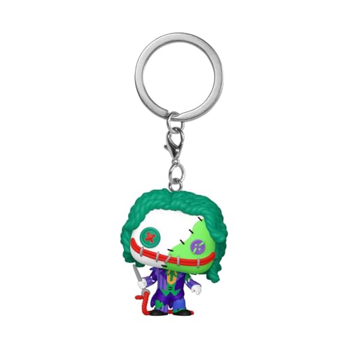 Funko Pop! Keychain: Patchwork - The Joker​ - DC Comics - Minifigura de Vinilo...
