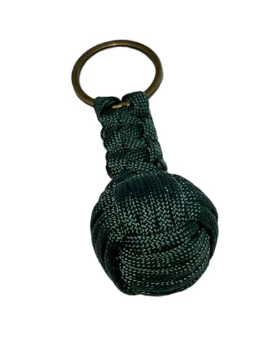 Llavero Bola Cordón, Llavero Hombre Mujer Trenzado con forma de Bola. Llavero...