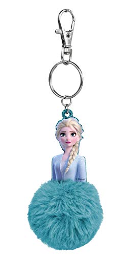 Craze II 24164 Llavero pompón de Frozen 2 Elsa Anna o Olaf, regalo para niños,...