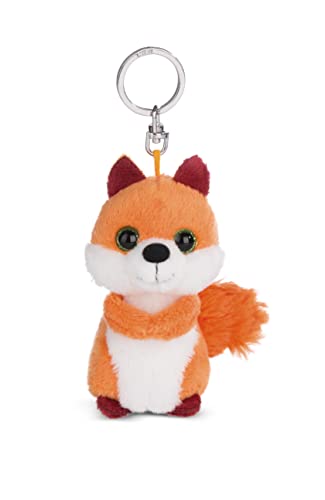 NICI Ardilla Coleen Cuddly 10cm Naranja-Colgante de Peluche de Animal sostenible...
