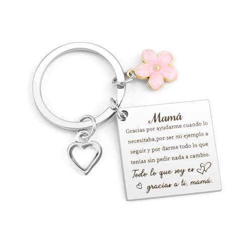 QONCV Regalo Dia de La Madre, Llaveros Mamá, Regalos Madre Mama Cumpleaños...