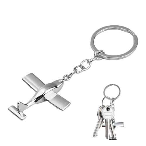 Kiss Me Before Flight, Llavero de Tela con Diseño de Avión Pequeño para Todos...
