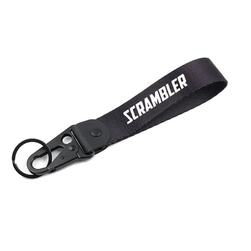 XIWAAUTO Llavero de aleación de nailon para Motocicleta Para Ducati Scrambler...