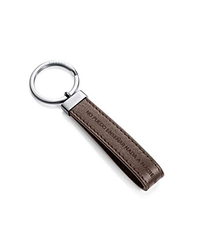 Llavero Viceroy en Acero y Piel marrón. 75123L01011