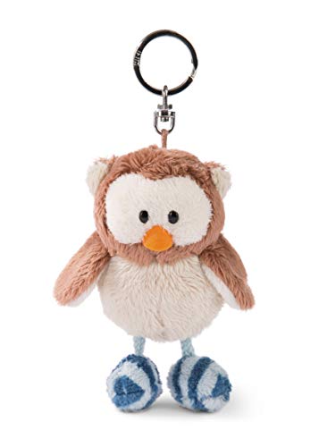 NICI Llavero búho Oscar con Cabeza giratoria, 10cm