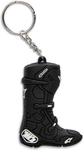 Alpinestars New Tech 10 Boot Keyfob Llavero Talla Unica Unisex Negro