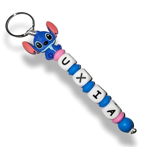 Llavero Personalizado Con Nombre en Silicona de Alta Calidad. Perfecto para las...