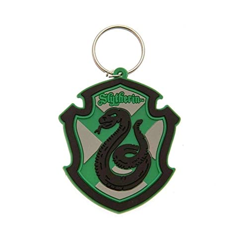 Keychain Harry Potter - Llavero de Goma Slytherin
