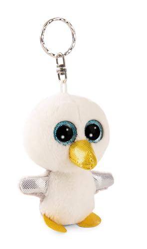 Llavero GLUBSCHIS Gaviota Gullbert 9cm - Blanco - Compañero de Felpa para...