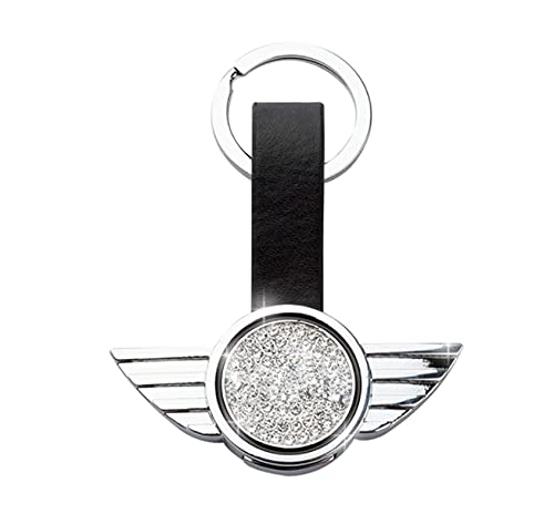LUQIQI Ornamento simple del llavero del diamante del coche del estilo creativo...