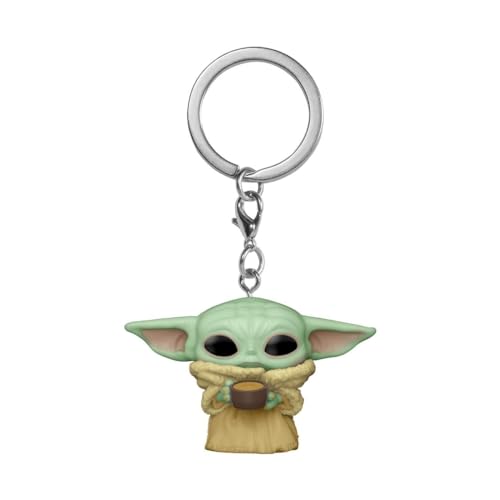 Funko POP! Keychain: Star Wars: The Mandalorian - Raspberry - Child Con Cup -...