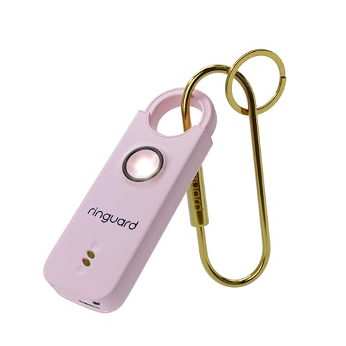 RINGUARD - Alarma Personal para Mujeres - Ring Alarm con Sonido Alta Potencia...