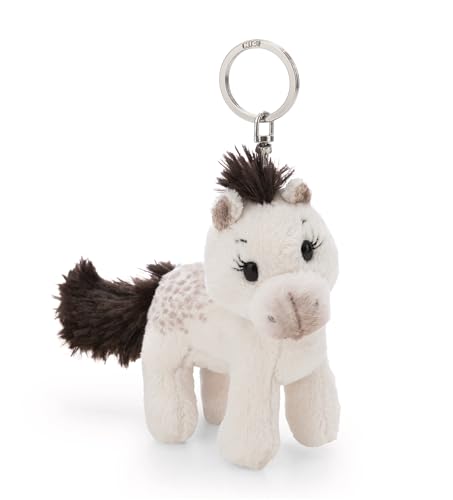 NICI Llavero Caballo Mony K. Pony de 10 cm, Blanco, Fiel compañero para Mochila...