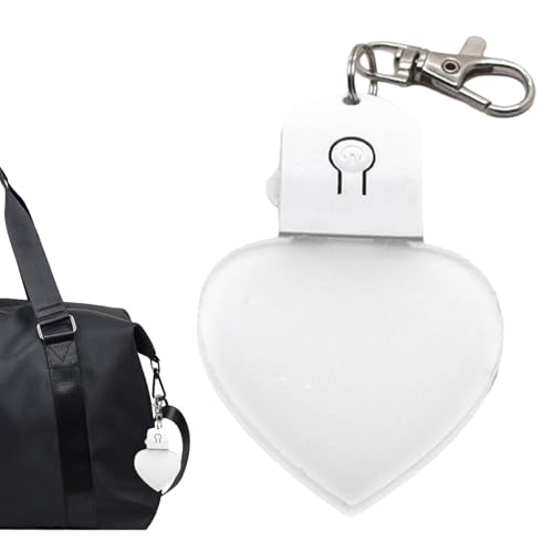 Genérico Heart Up Heart para bolso, llavero de luz en de corazón - Lámpara de...