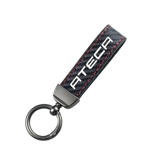 ztpato Coche Llaveros,para Seat ATECA Cupra E-Racer FR Fibra de Carbono Piezas...