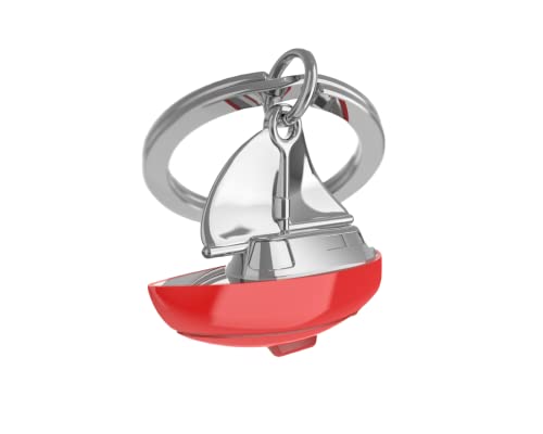 O meta[l]morphose METALMORPHOSE – Llavero barco y velero rojo – MTM052,...