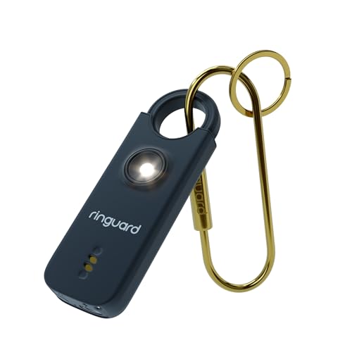 RINGUARD - Alarma Personal para Mujeres - Ring Alarm con Sonido Alta Potencia...