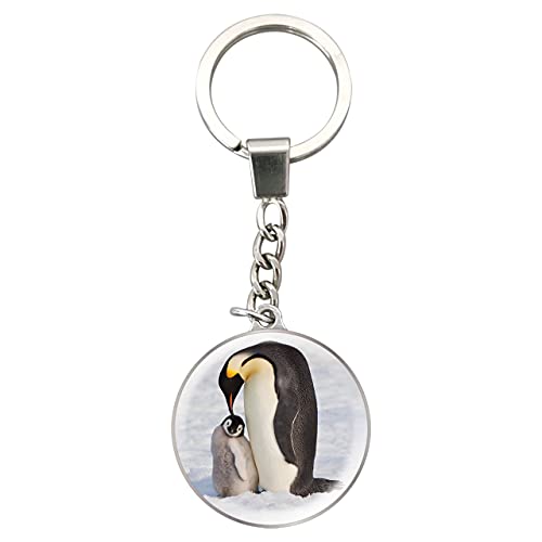 Deluxebase Llaveros Magnidome - Pingüino Encantador llavero de cristal. Llavero...