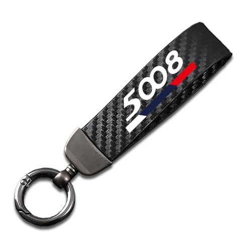 YHRNN Llavero Coche para Peugeot 5008, Llavero reemplazar Anti-pérdida Hombres...