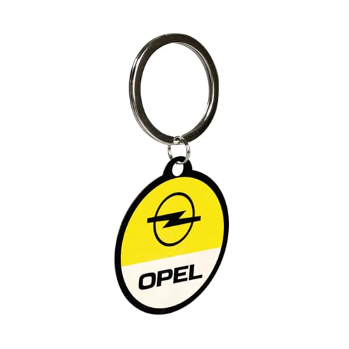 Nostalgic-Art Llavero retro, Ø 4 cm, Opel – Logo – Idea de regalo para fans...