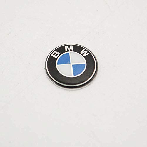 BMW Llavero original con logotipo redondeado de 11 mm (66122155754) (pegamento...