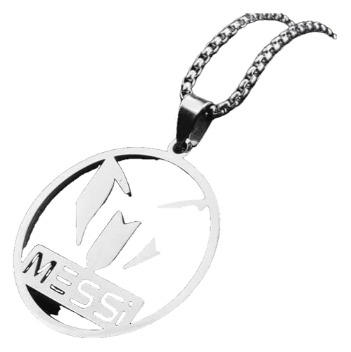 KREATIONS Lionel Messi - Llavero de acero inoxidable, regalo para fans de...