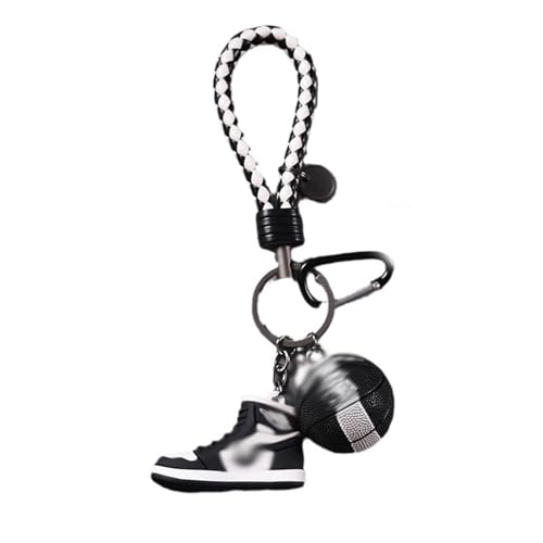 Krilucly Llavero 3D, Llavero Mini Zapatillas Baloncesto, Llavero de Voleibol,...