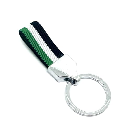 Llavero Original de Tela con Anilla de Acero Inoxidable Ideal para Personalizar...