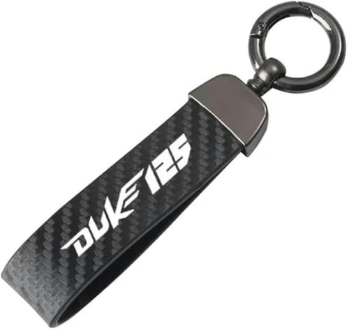 JXZQQBMD Llavero de cuero para motocicleta, hebilla de herradura, joyería para...