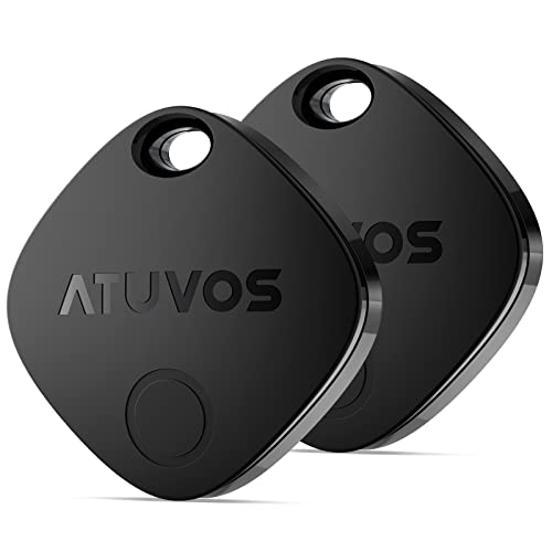 ATUVOS Buscador de Objetos Bluetooth 2 Pack Negro, Smart Air Tracker Tag...