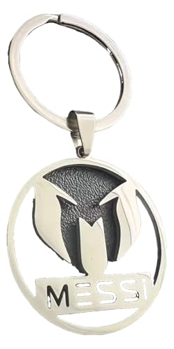 KREATIONS Lionel Messi - Llavero de acero inoxidable, regalo para fans de...