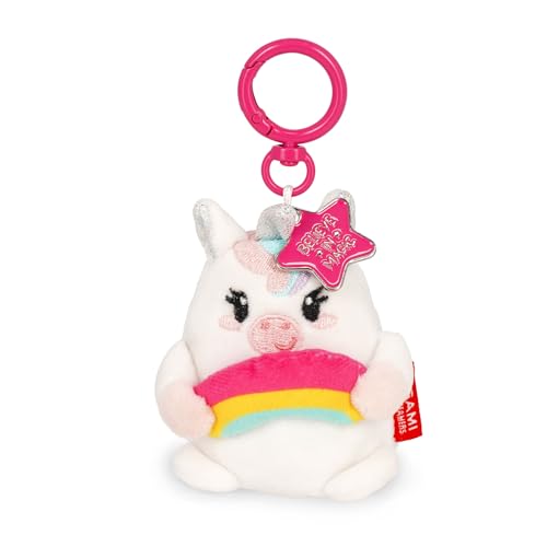 Legami - ¡Llavero Super Soft! Tema Unicorn, Llavero de Peluche, Colgante con...