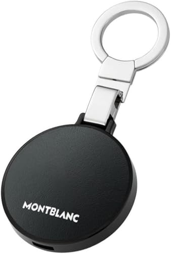 Montblanc Meisterstück E-Tag - Llavero con Bluetooth, color negro y plateado,...