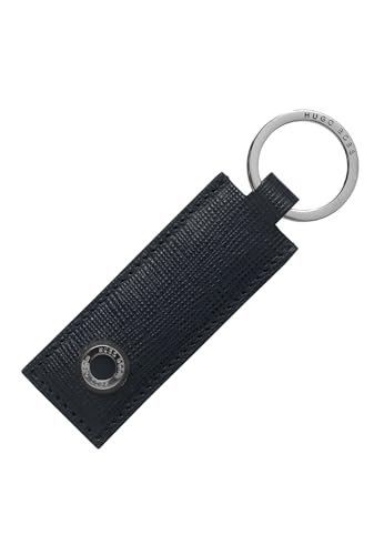 Hugo Boss Tradition Llavero, 8 cm, Azul (Blue)
