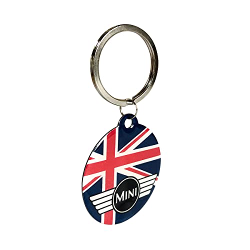 Nostalgic-Art Mini-Union Jack Llavero Redondo, Multicolor, 4 cm