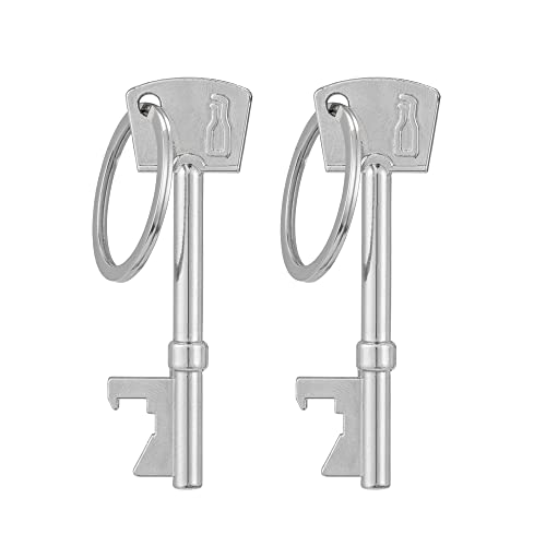 kwmobile Llavero de Llave Abrebotellas (Set de 2) - Llavero con Forma de Llave...