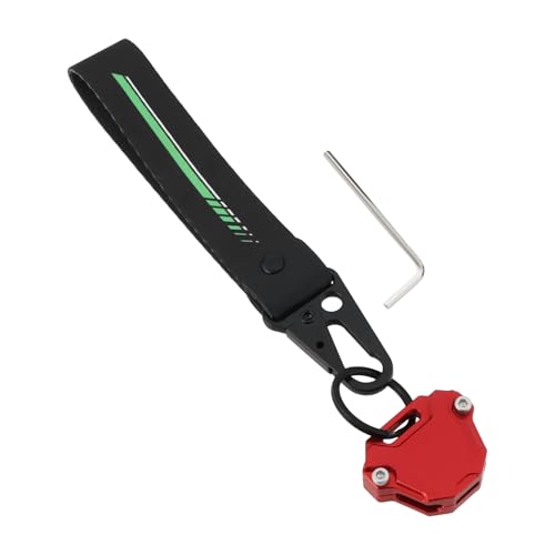 YINETTECH Llavero con Carcasa de Aluminio Y Correa Compatible con Kawasaki...
