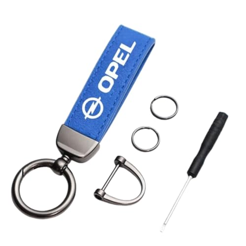 SANSHAOS Llavero de Coche Reemplazo Accesorios para Opel, Keychain Ligero...